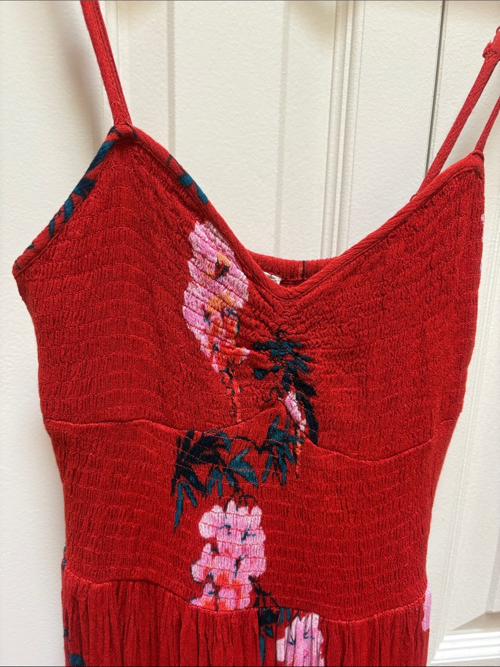 FP Intimately Smocked Maxi Dress